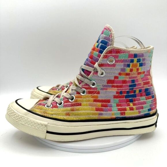 Converse Shoes - Converse x Mara Hoffman Women 6 /Y 4 Chuck Taylor All Stars High Top Embroidered